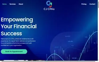 CJ CPAs website