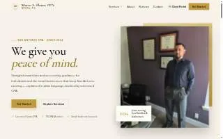 Mfcpa P.C. website