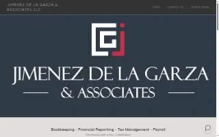 Jimenez De La Garza & Associates LLC website