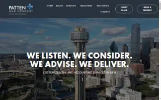 Patten and Company LLC website