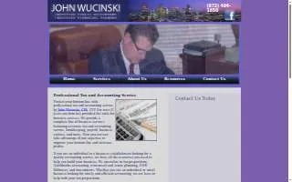 John Wucinski, CPA, CFP, PC website