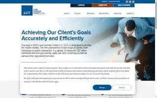 Lane Gorman Trubitt, LLC website