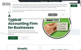 Bgw Cpa, Pllc website