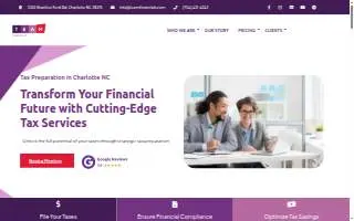 TEAM Financials CPA website