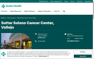 Sutter Solano Cancer Center, Vallejo