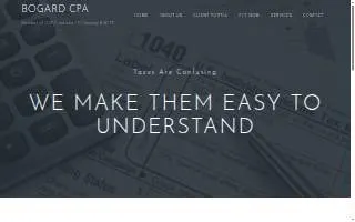 Bogard Cpa website
