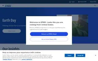 KPMG of Detroit website