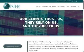 Isler Northwest LLC website