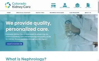Colorado Kidney Care | Lakewood Office website