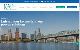 Kim Albert CPA, PC website