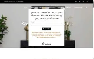 KLHopkins Accounting Services website
