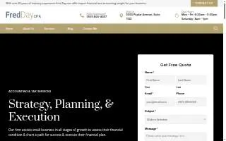 Fred Day, CPA website