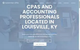 Ackerman CPAs, LLC of Louisville website