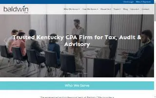 Baldwin CPAs, PLLC of Louisville website