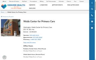 Denver Health: Webb Wellington E. Center for Primary Care (Pavilion G)