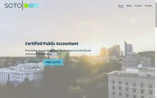Soto CPA website