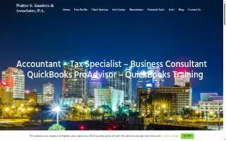 Walter S Sanders & Associates of Tampa website