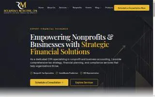 Rolanda S. McDuffie, CPA website