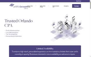 Prithi Daswani CPA PL website