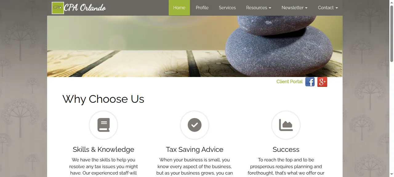 CPA Orlando website