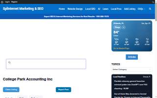 College Park Accounting Inc
