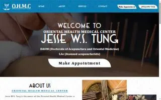 Oriental Health Medical Center website