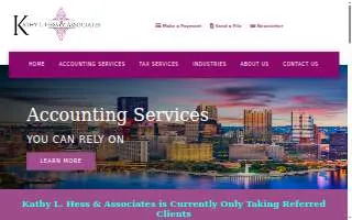 Kathy L Hess & Associates of Pittsburgh website