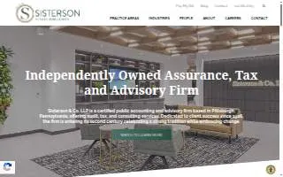 Sisterson & Co., LLP website