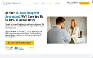 Nonprofit Accountant St. Louis website