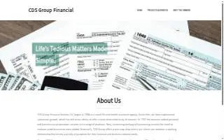 CDS Group Financial Services LLC website