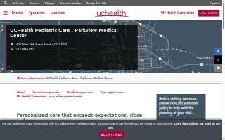 UCHealth Pediatric Care - Parkview Medical Center