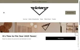 Victory Business Solutions website