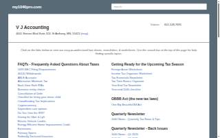 V J Accounting & Tax Service