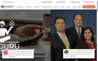 Tax Guru-Jain Consulting - Tax, Accounting & Payroll Firm website