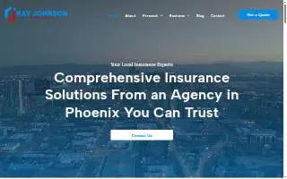 Ray Johnson - Insurance Agency website