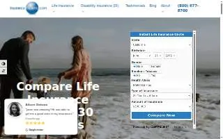Insurance Experts Solutions website