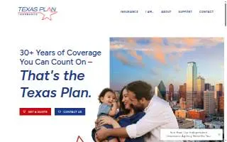 Texas Plan Insurance website