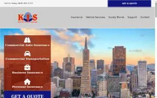KIS Insurance Services website