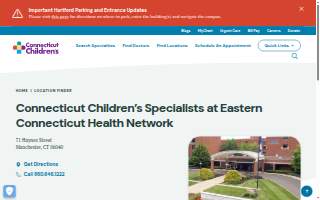 Connecticut Children's at Eastern Connecticut Health Network