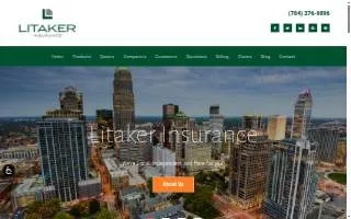 Litaker Insurance website
