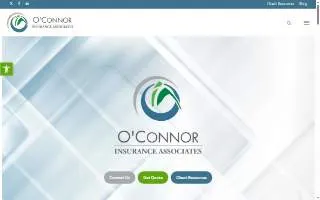 O'Connor Insurance Associates, Inc. website