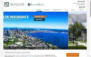 Brown & Brown DBA Spangler Insurance website