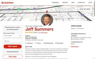 Jeff Summers - State Farm Insurance Agent website