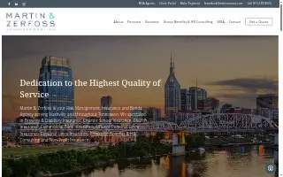 Martin & Zerfoss, Inc. website