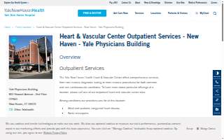 Yale New Haven Health Heart & Vascular Center Outpatient Services - New Haven