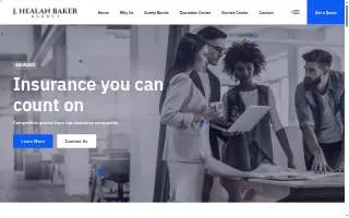 J. Healan Baker Agency website