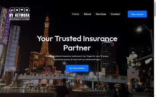 NV Network Insurance of Las Vegas website