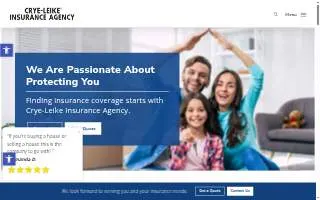Crye-Leike Insurance Agency website