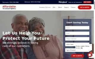 Affordable Insurance Agency of Memphis website