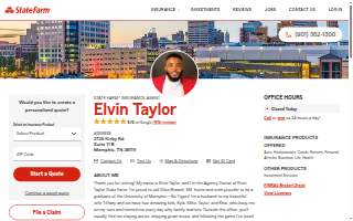 Elvin Taylor - State Farm Insurance Agent